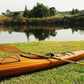 REAL KAYAK 17' - 1 PERSON | Wooden Kayak |  Boat | Canoe with Paddles for fishing and water sports For Wholesale