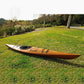 REAL KAYAK 17' - 1 PERSON | Wooden Kayak |  Boat | Canoe with Paddles for fishing and water sports For Wholesale