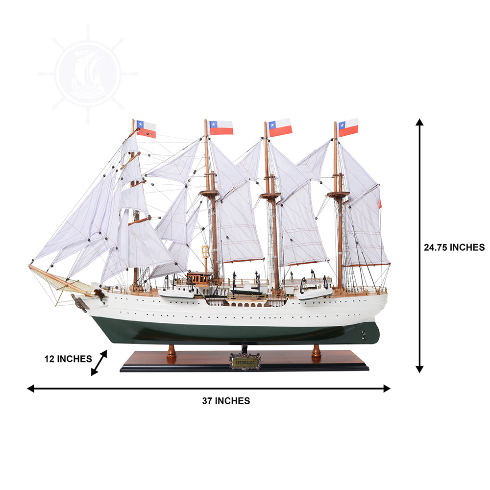 ESMERALDA MODEL SHIP | High-quality | Fully Assembled Wooden Ship Models For Wholesale