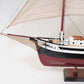 LA GASPÉSIENNE PAINTED | Museum-quality | Fully Assembled Wooden Ship Model For Wholesale