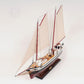 LA GASPÉSIENNE PAINTED | Museum-quality | Fully Assembled Wooden Ship Model For Wholesale