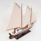 LA GASPÉSIENNE PAINTED | Museum-quality | Fully Assembled Wooden Ship Model For Wholesale