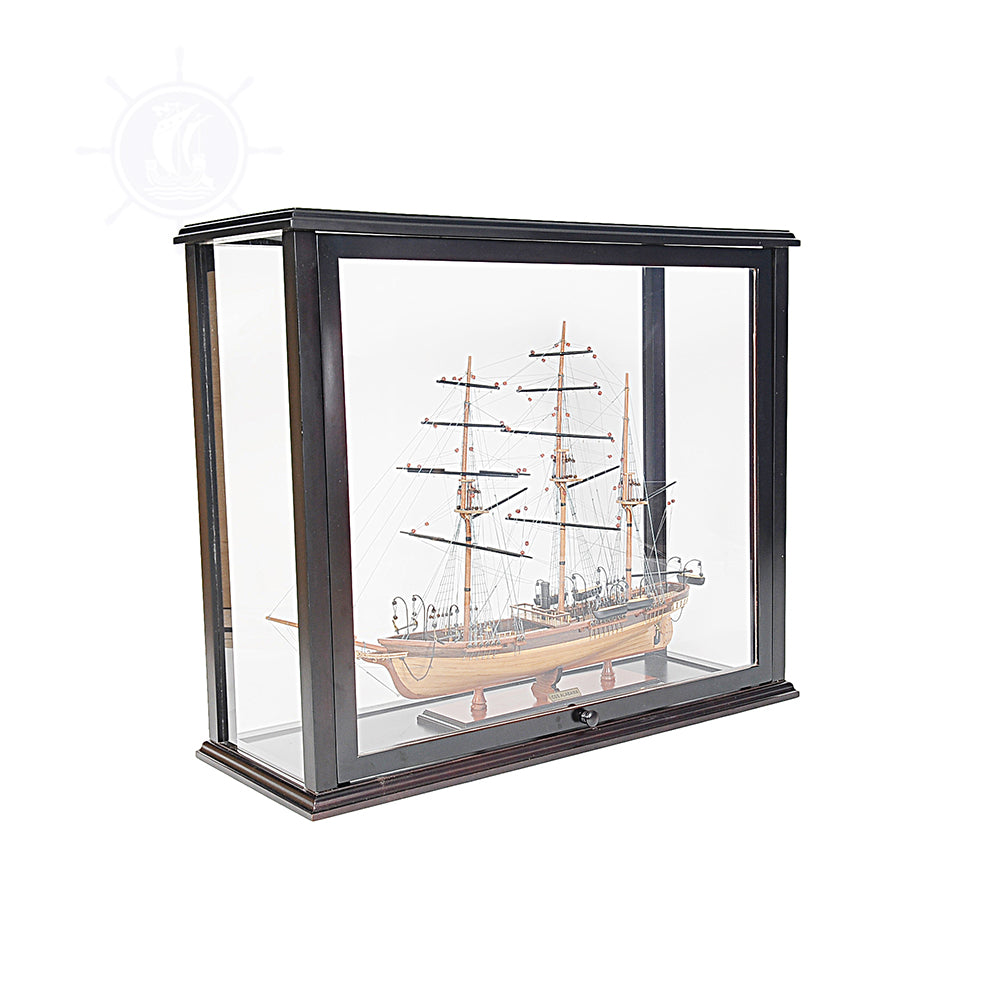 OPEN CASE FOR TALL SHIP L60CM NO LEG NEW | HIGH QUALITY DISPLAY CASE FOR MODEL SHIP | Multi sizes and style available For Wholesale