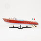 RIVA AQUARAMA PAINTED L80 | Museum-quality | Fully Assembled Wooden Model boats For Wholesale