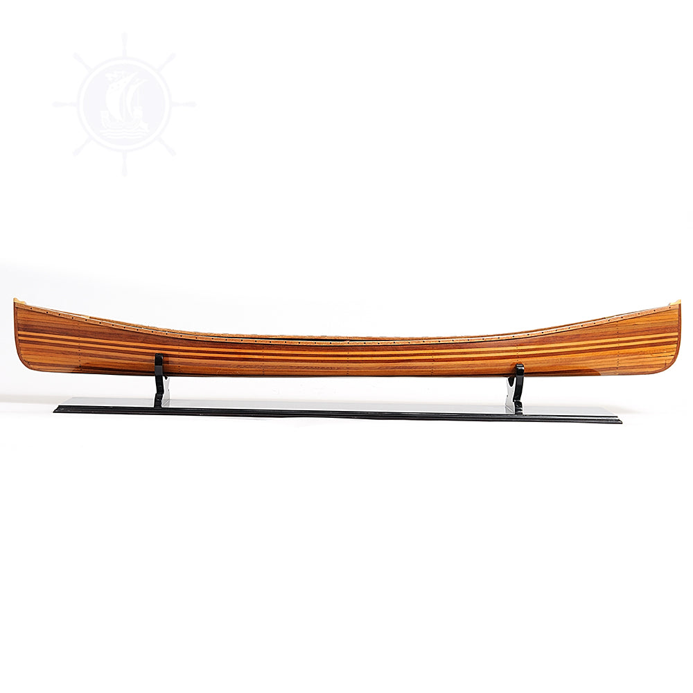 CANADIAN CANOE MODEL BOAT L110 | Museum-quality | Fully Assembled Wooden Model boats For Wholesale