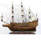 HMS SOVEREIGN OF THE SEAS MODEL SHIP XL WITH DISPLAY CASE NO GLASS | High-quality | Fully Assembled Wooden Ship Models