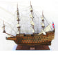 HMS SOVEREIGN OF THE SEAS MODEL SHIP XL WITH DISPLAY CASE NO GLASS | High-quality | Fully Assembled Wooden Ship Models