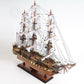 USS CONSTITUTION MODEL SHIP MID WITH DISPLAY CASE FRONT OPEN | Museum-quality | Fully Assembled Wooden Ship Models