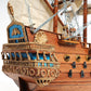 San Felipe Small Model Ship with Display Case