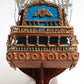 San Felipe Small Model Ship with Display Case