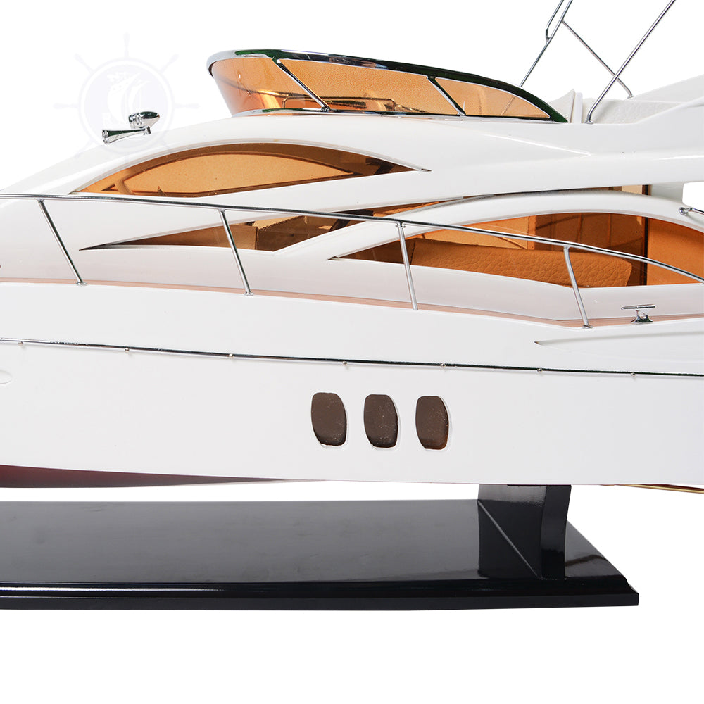 MANHATTAN 64 SUNSEEKER L86 | Museum-quality | Fully Assembled Wooden Model boats For Wholesale