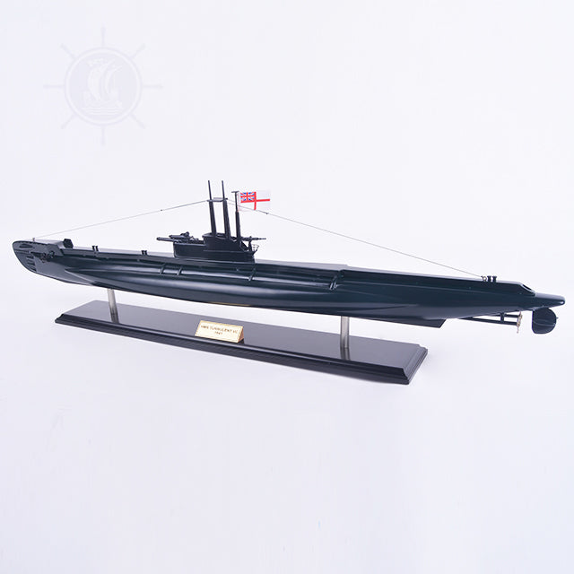 HMS Turbulent Submarine 75 cm | Wooden Kayak |  Boat | Canoe with Paddles for fishing and water sports For Wholesale