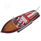 RIVA AQUARAMA MODEL BOAT WITH RC MOTOR MEDIUM | Museum-quality | Fully Assembled Wooden Model boats For Wholesales