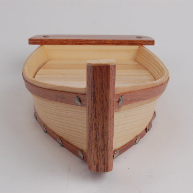 WOODEN SUSHI BOAT SERVING TRAY L40 For Wholesale