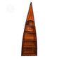 Canoe Book Shelf Antique | Museum-quality | Fully Assembled Wooden Ship Models For Wholesale