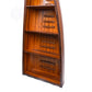 Canoe Book Shelf Antique | Museum-quality | Fully Assembled Wooden Ship Models For Wholesale