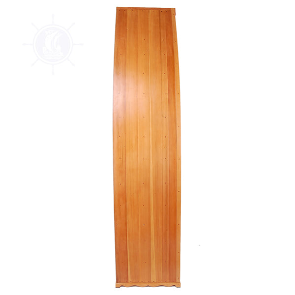 CANOE WINE SHELF NEW (NO FIBERGLASS) (H180) | Wooden Kayak | Boat | Canoe with Paddles for fishing and water sports For Wholesale