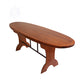 WOODEN SINGLE PADDLE BOARD TABLE - BAR H101 | Wooden Kayak |  Boat | Canoe with Paddles for fishing and water sports For Wholesale