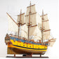HMS ENDEAVOUR PAINTED | Museum-quality | Fully Assembled Wooden Ship Models For Wholesale