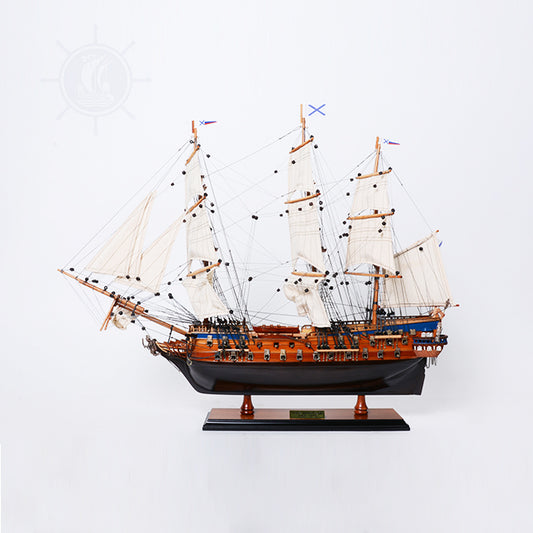 THREE HIERARCHS PAINTED L50CM | High-quality | Fully Assembled Wooden Ship Models For Wholesale