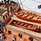 THREE HIERARCHS PAINTED L50CM | High-quality | Fully Assembled Wooden Ship Models For Wholesale