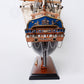 THREE HIERARCHS PAINTED L50CM | High-quality | Fully Assembled Wooden Ship Models For Wholesale