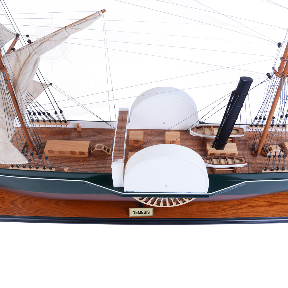 NEMESIS MODEL SHIP | Museum-quality | Fully Assembled Wooden Ship Models