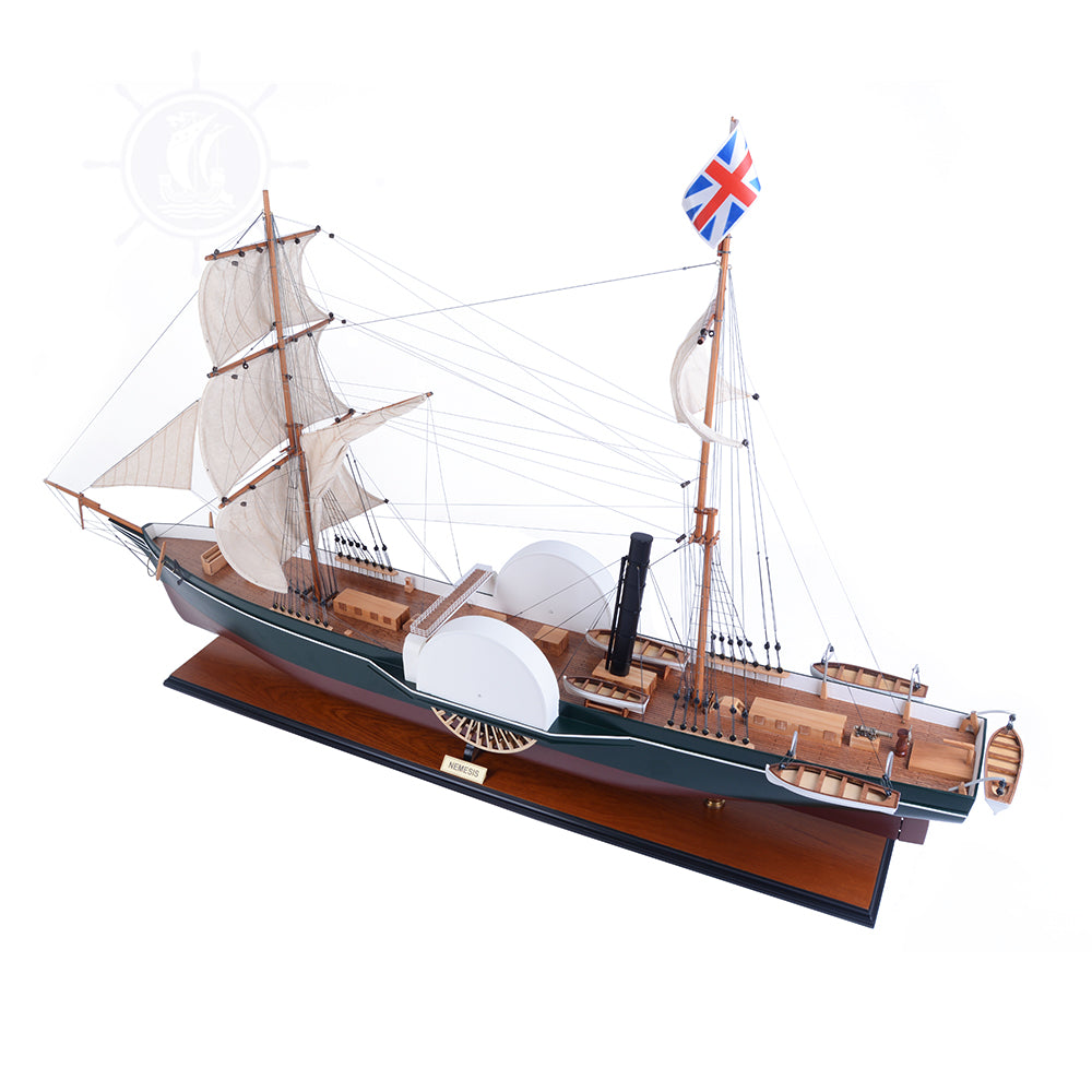 NEMESIS MODEL SHIP | Museum-quality | Fully Assembled Wooden Ship Models