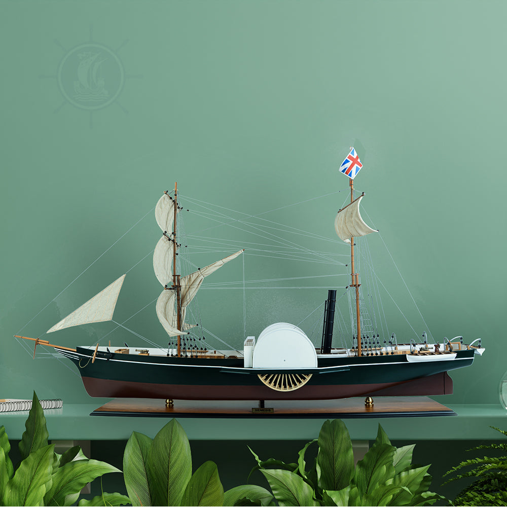 NEMESIS MODEL SHIP | Museum-quality | Fully Assembled Wooden Ship Models