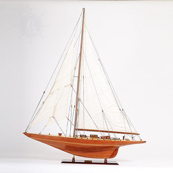 SHAMROCK SMALL Model Yacht | Fully Assembled Wooden Ship Model For Wholesale