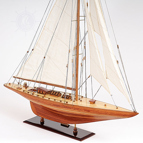 SHAMROCK SMALL Model Yacht | Fully Assembled Wooden Ship Model For Wholesale