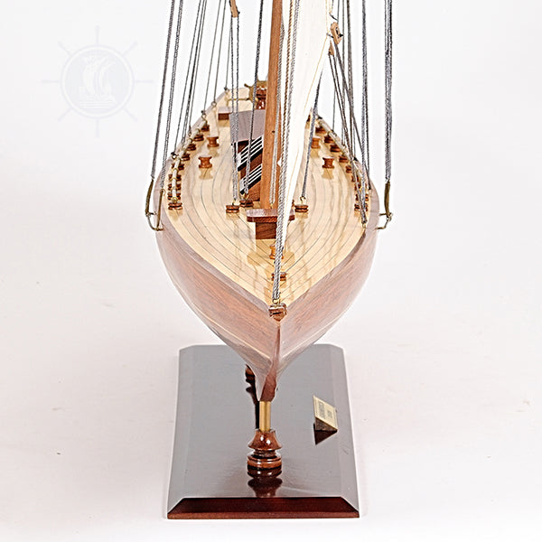 SHAMROCK SMALL Model Yacht | Fully Assembled Wooden Ship Model For Wholesale