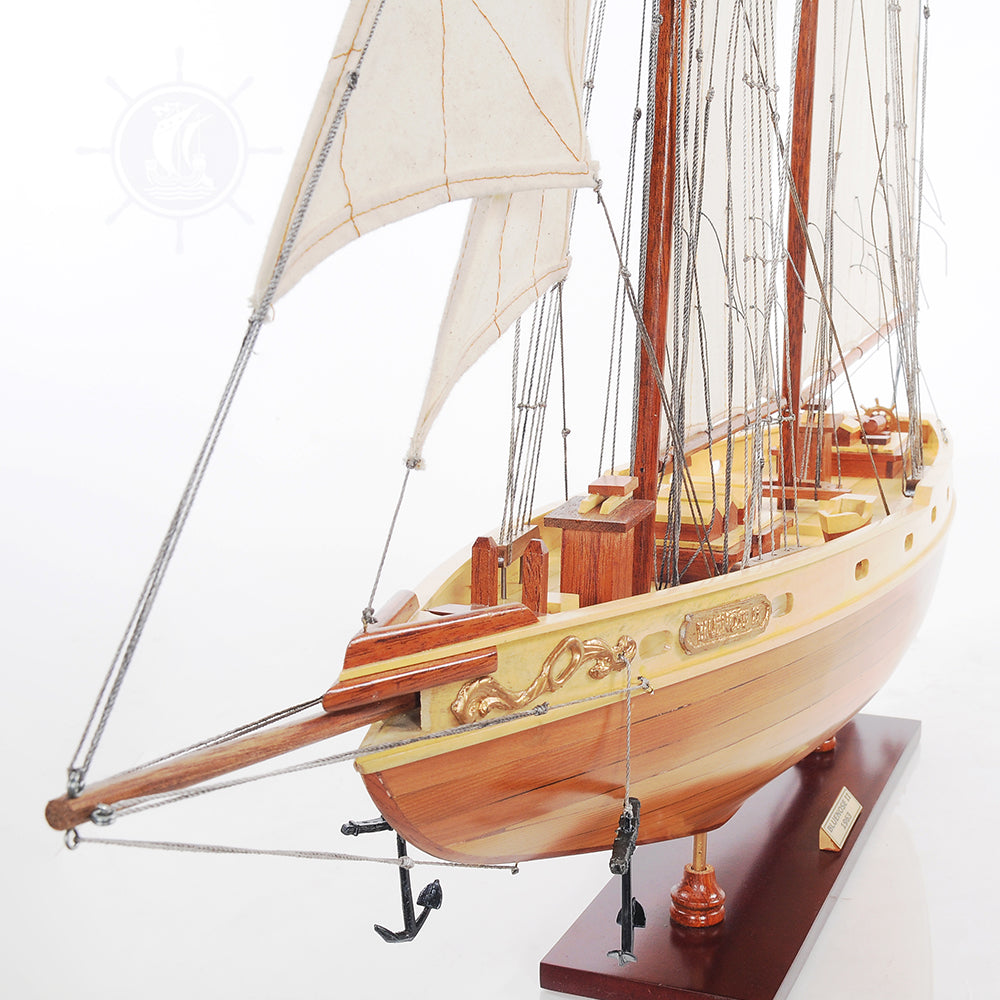 BLUENOSE II FULLY ASSEMBLED | Fully Assembled Wooden Ship Model For Wholesale