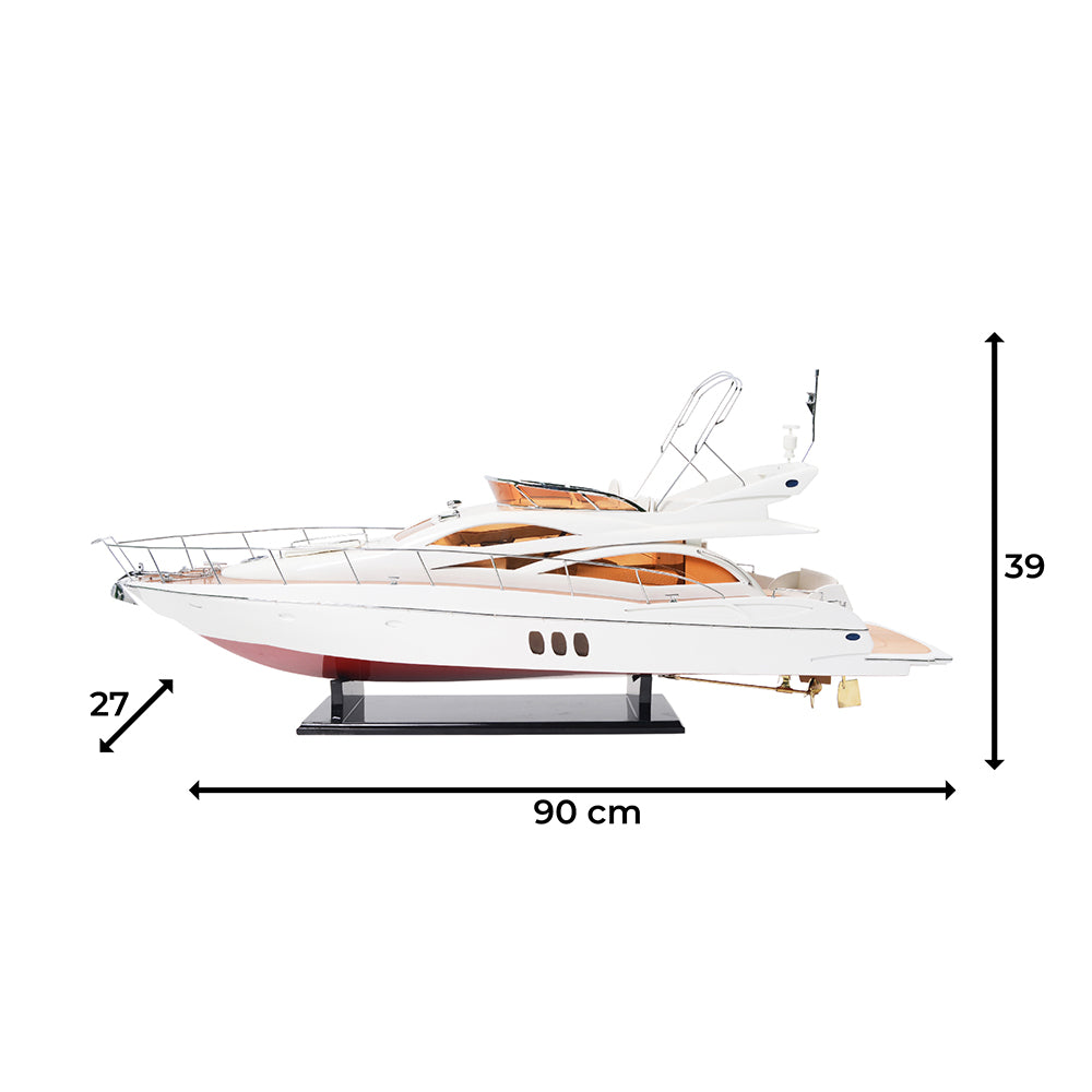 MANHATTAN 64 SUNSEEKER L86 | Museum-quality | Fully Assembled Wooden Model boats For Wholesale