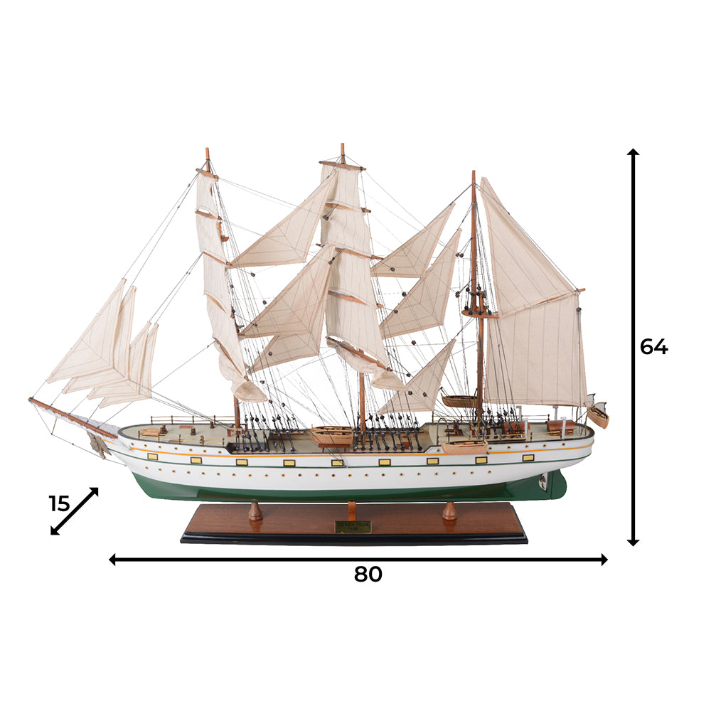 GORCH FOCK | Museum-quality | Fully Assembled Wooden Ship Models For Wholesale